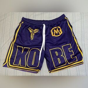 Custom Kobe Bryant shorts. Size XL